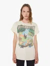 Madeworn Fleetwood Mac T-shirt Tan T-shirt In Beige - Size X-large
