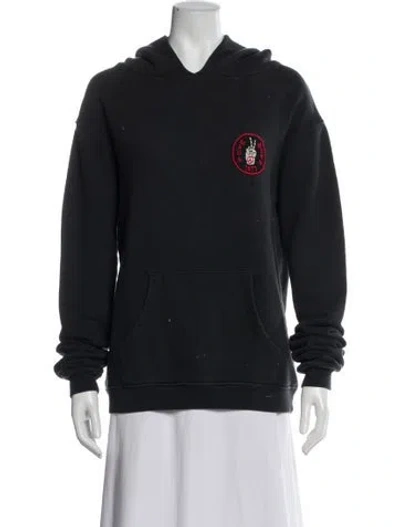 Pre-owned Madeworn Graphic Print Crew Neck Hoodie In Gray