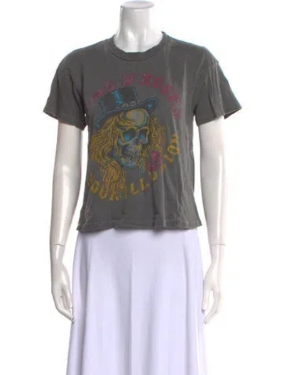 Pre-owned Madeworn Graphic Print Crew Neck T-shirt