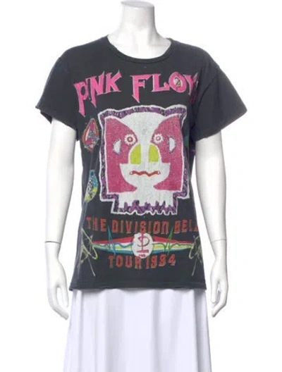 Pre-owned Madeworn Graphic Print Crew Neck T-shirt In Gray