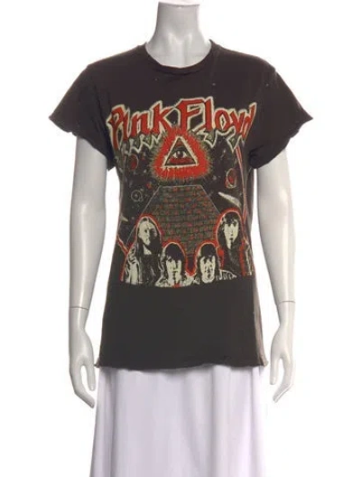 Pre-owned Madeworn Graphic Print Crew Neck T-shirt In Grey