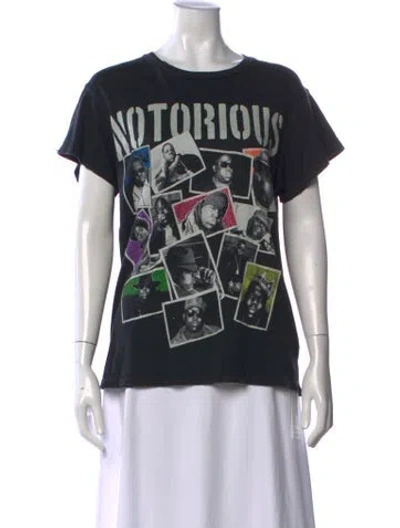 Pre-owned Madeworn Graphic Print Crew Neck T-shirt In Grey