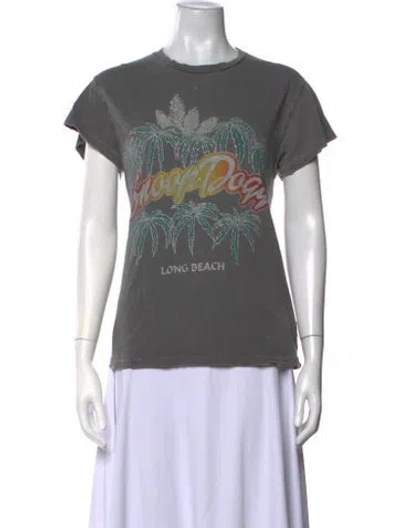 Pre-owned Madeworn Graphic Print Crew Neck T-shirt In Grey