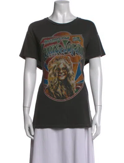 Pre-owned Madeworn Graphic Print Crew Neck T-shirt In Grey