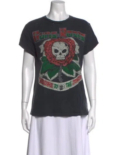 Pre-owned Madeworn Graphic Print Crew Neck T-shirt In Multicolor