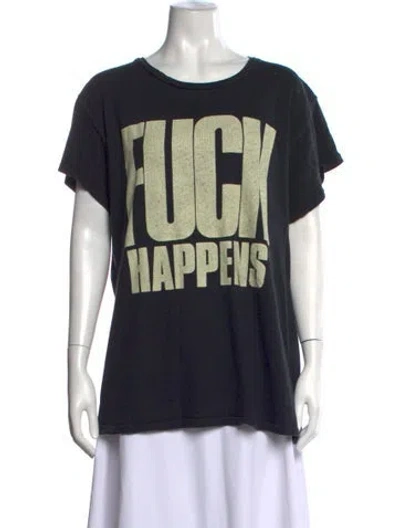 Pre-owned Madeworn Graphic Print Crew Neck T-shirt In Multicolor