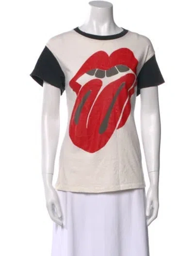 Pre-owned Madeworn Graphic Print Crew Neck T-shirt In Neutral