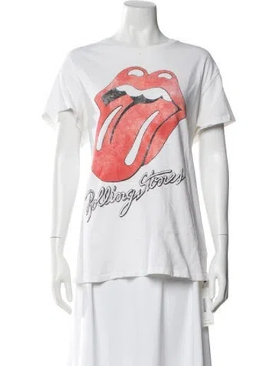 Pre-owned Madeworn Graphic Print Crew Neck T-shirt In Neutral