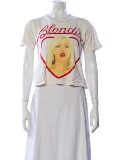 Pre-owned Madeworn Graphic Print Crew Neck T-shirt In Neutral