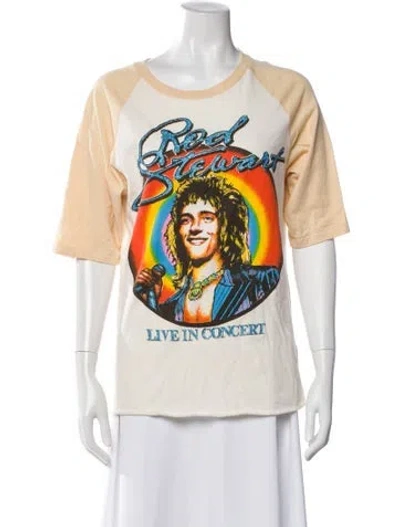 Pre-owned Madeworn Graphic Print Crew Neck T-shirt In Neutral