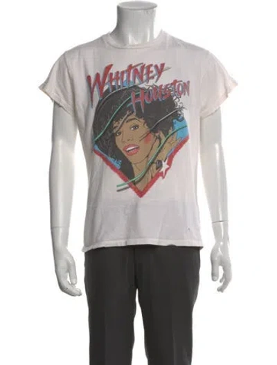 Pre-owned Madeworn Graphic Print Crew Neck T-shirt In Neutral