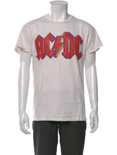 Pre-owned Madeworn Graphic Print Crew Neck T-shirt In Neutral