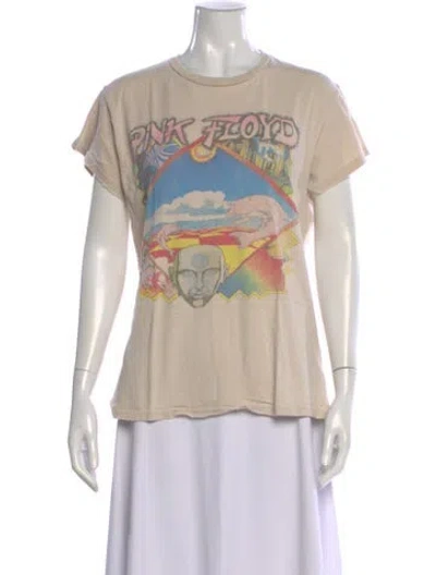 Pre-owned Madeworn Graphic Print Crew Neck T-shirt In Neutral