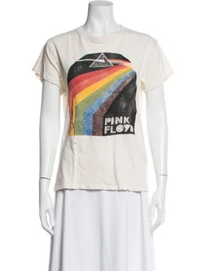 Pre-owned Madeworn Graphic Print Crew Neck T-shirt In Neutral