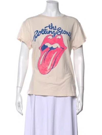 Pre-owned Madeworn Graphic Print Crew Neck T-shirt In Neutral