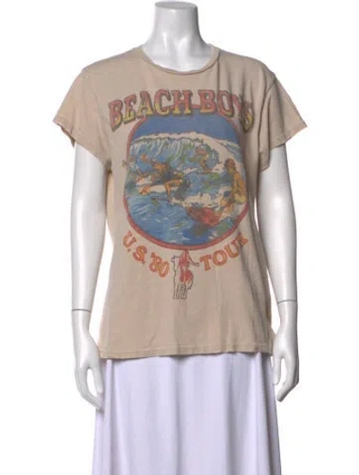 Pre-owned Madeworn Graphic Print Crew Neck T-shirt In Neutral