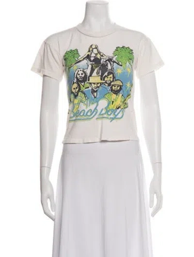 Pre-owned Madeworn Graphic Print Crew Neck T-shirt In Neutral