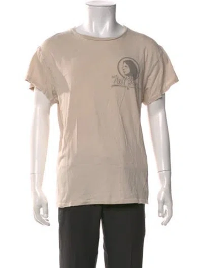 Pre-owned Madeworn Graphic Print Crew Neck T-shirt In Neutrals