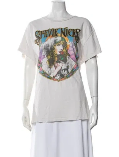 Pre-owned Madeworn Graphic Print Crew Neck T-shirt In Neutrals