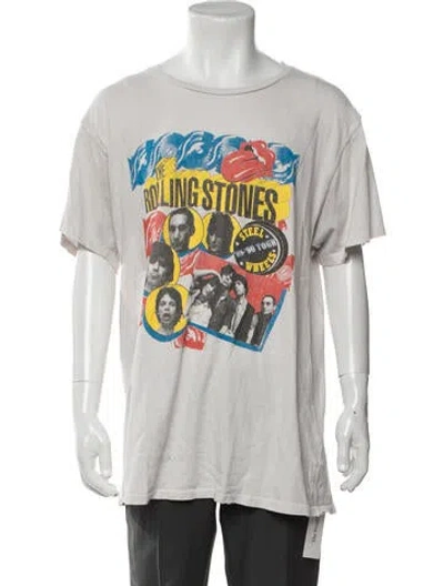 Pre-owned Madeworn Graphic Print Crew Neck T-shirt In Neutrals