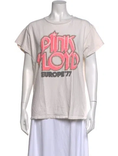 Pre-owned Madeworn Graphic Print Crew Neck T-shirt In Neutrals