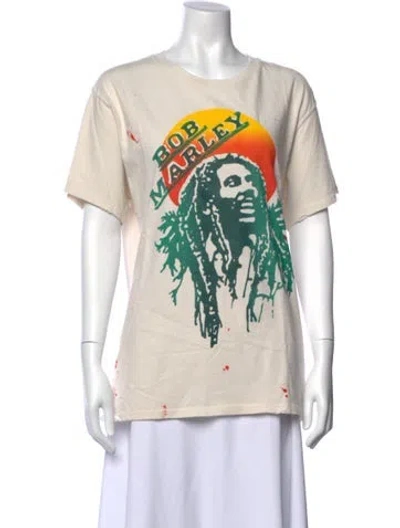 Pre-owned Madeworn Graphic Print Crew Neck T-shirt W/ Tags In Neutral