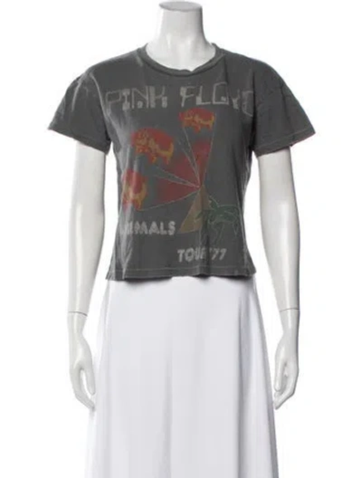 Pre-owned Madeworn Graphic Print Crew Neck T-shirt In White