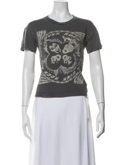 Pre-owned Madeworn Graphic Print Crew Neck T-shirt In White