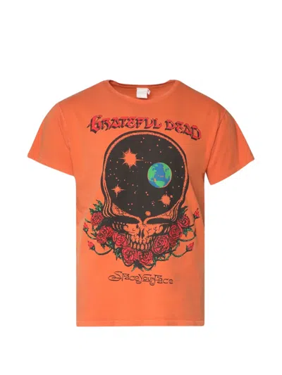 Madeworn Grateful Dead Graphic-print T-shirt In Orange