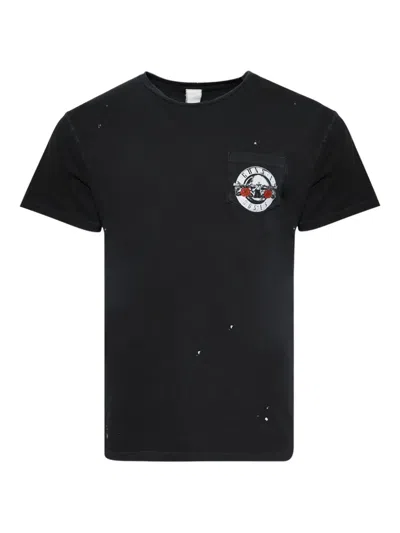 Madeworn Guns N Roses Pocket T-shirt In Black