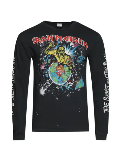 Madeworn Iron Maiden T-shirt In Black
