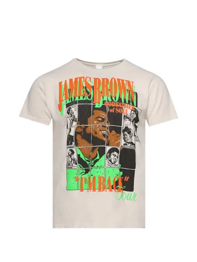 Madeworn James Brown Graphic T-shirt In Neutral