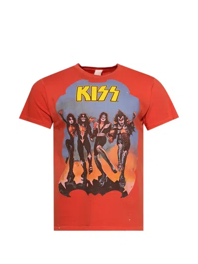 Madeworn Kiss T-shirt In Red