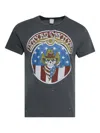 Madeworn Lynyrd Skynyrd Skull T-shirt In Gray