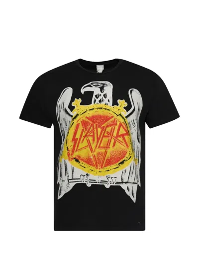 Madeworn Printed Slayer T-shirt In Black