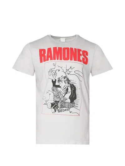 Madeworn Ramones Sedated Graphic-print T-shirt In White