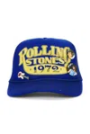 Madeworn Rolling Stones Hat In Blue