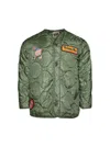 Madeworn Rolling Stones Jacket Army In Green
