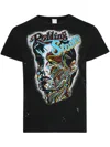 Madeworn Rolling Stones T-shirt In Black