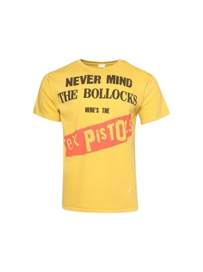 Madeworn Sex Pistols Tee Lemon In Yellow