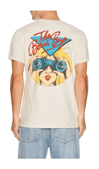Madeworn The Beach Boys 90's Crew Tee In White