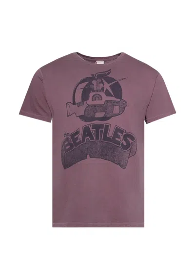 Madeworn The Beatles Graphic T-shirt In Purple