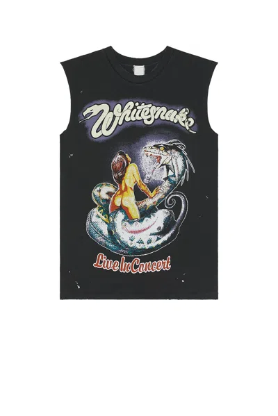Madeworn Whitesnake Tank In Black