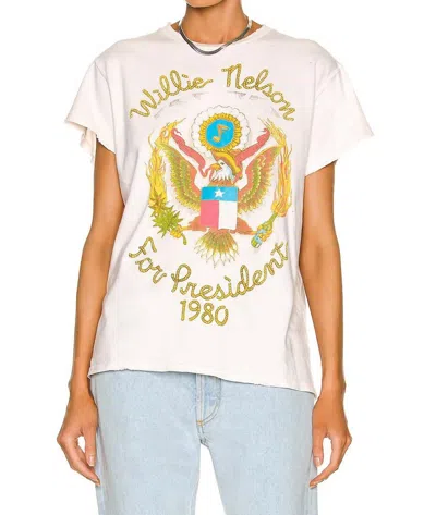 Madeworn Willie Nelson Tee In Multi
