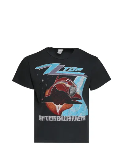 Madeworn Zz Top Afterburner Graphic-print T-shirt In Black