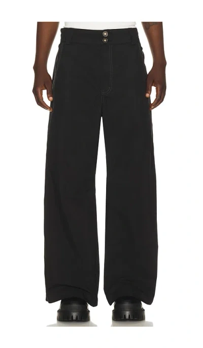 Madfrenzy Baggy Pants In Black