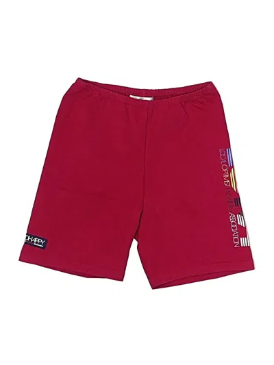 Pre-owned Madhappy Athletic Shorts In Red