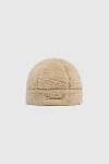 Madhappy Columbia Sherpa Beanie In Taupe, Men's At Urban Outfitters In Brown