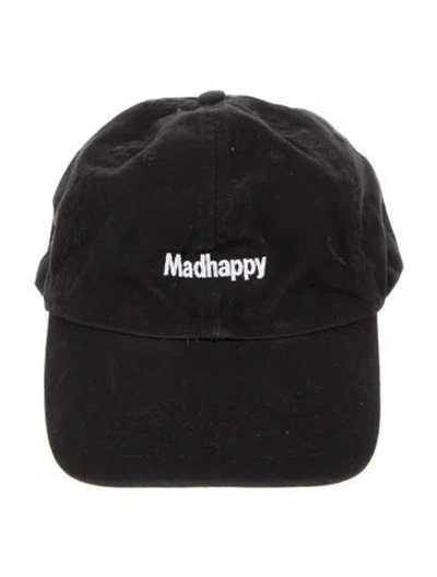 Pre-owned Madhappy Cotton Adjustable Hat In Black