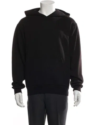 Pre-owned Madhappy Crew Neck Long Sleeve Hoodie In Black